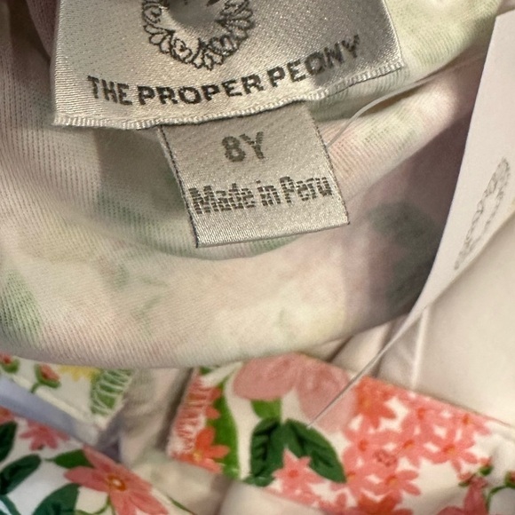 The Proper Peony Daffodil Scallop Yoke Dress SIze 8 - Picture 6 of 6